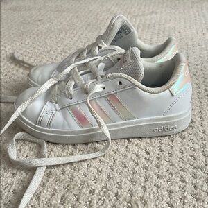 Adidas Kids White Sneakers - 11 1/2 kids